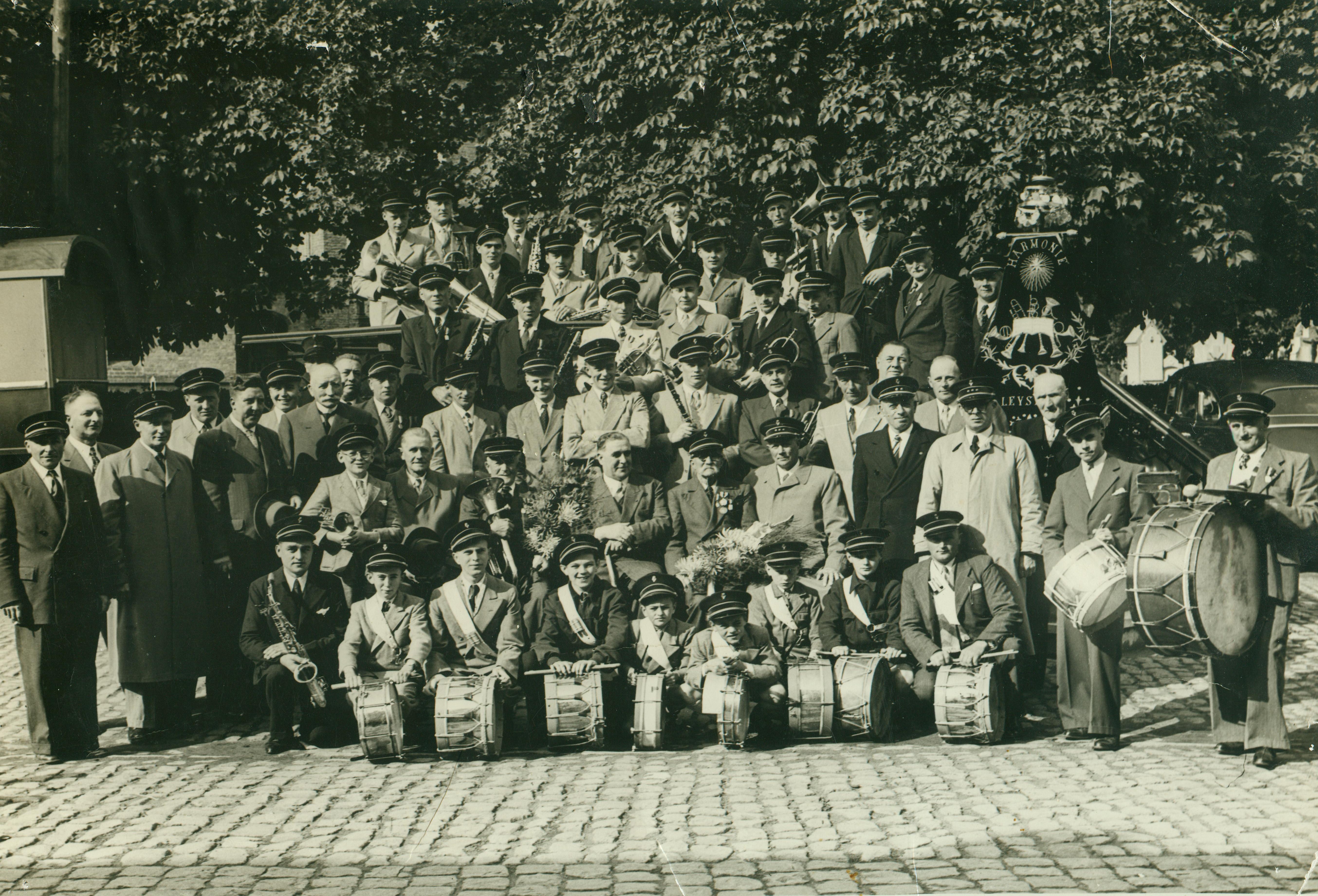 Harmonie Leisele in het jaar 1953